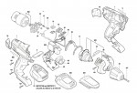Bosch 3 603 J73 300 PSR 18 LI-2 Cordless Drill Driver Spare Parts